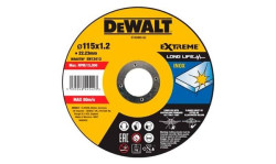 DeWalt Disco de Corte Plano INOX com Grão Profissional de Óxido de Alumínio Thin Cut 115 x 1.2 x 22.23mm