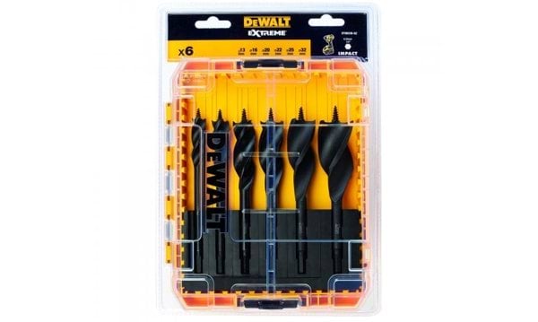 Jogo de 6 Brocas três Pontas P/ Madeira Dewalt DT90238-QZ