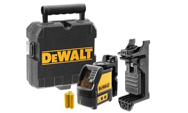 DeWalt Nível Laser Luz Vermelha Cruzado DW088K