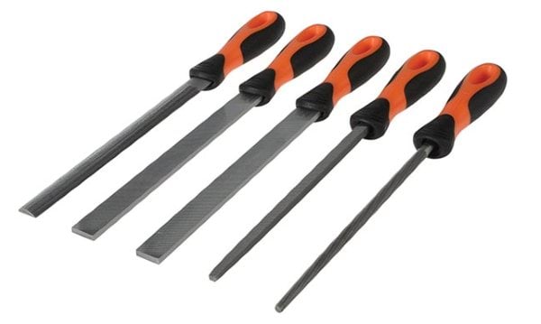 Bahco Conjunto de 5 Limas para Mecânica 8" 1478081