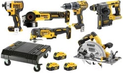 Kit Combo 6 Maquinas 18V + Carrinho DWST1-71229 Dewalt DCD796NPRO18