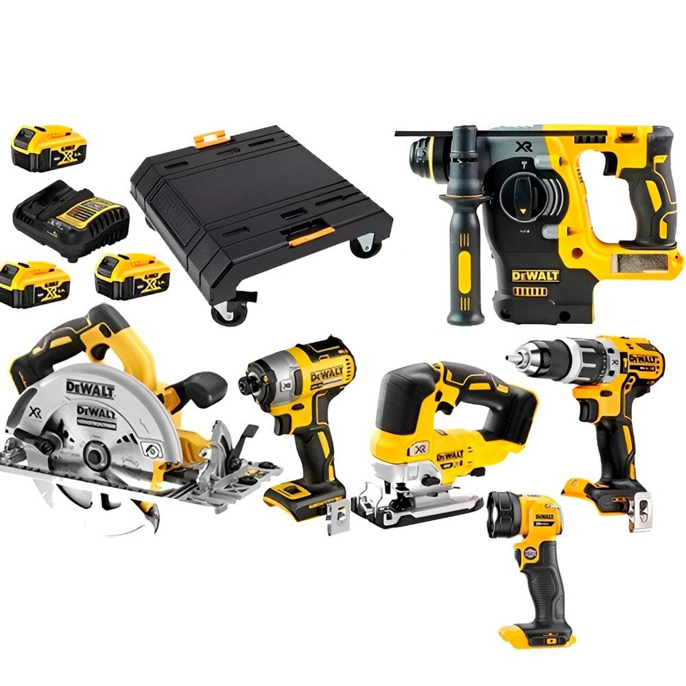 Kit Combo 6 Maquinas 18V + DWST1-71229 Dewalt DCK699M3T PRO