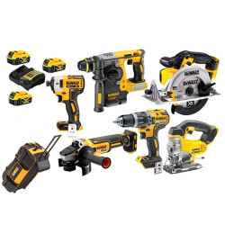 Kit Combo 6 Maquinas 18V + Mala Com Rodas DWST1-79210 Dewalt DCD796NPRO22