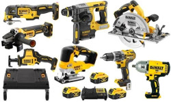 Kit Combo 8 Máquinas 18V + Carrinho de Transporte DWST1-71229 Dewalt DCD796NPRO33