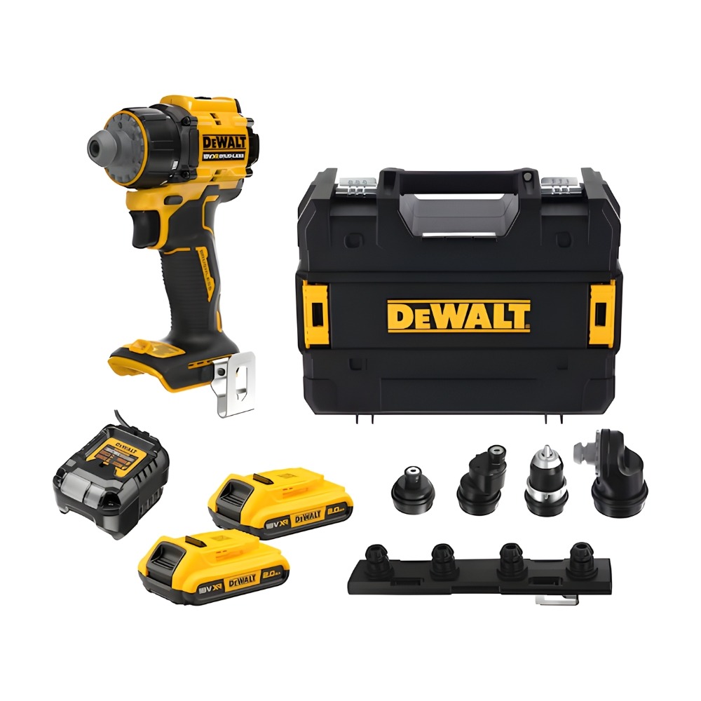 Berbequim Multi-Cabeça XR 18V Brushless DeWalt DCD803D2T-QW