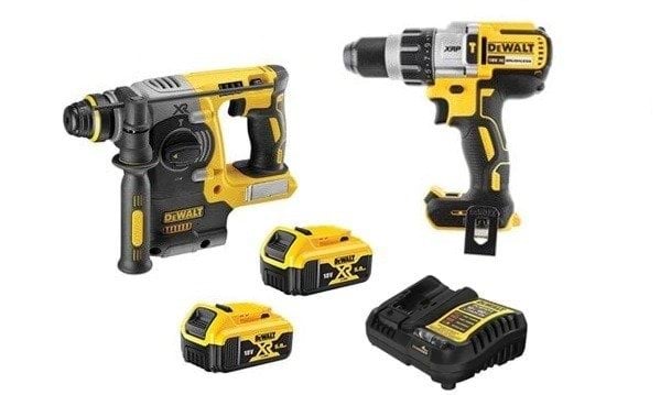 Kit Berbequim DCD996 + Martelo SDS+ DCH273 Dewalt DCD996NPRO12
