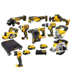 Kit Combo 10 Maquinas 18V + Carrinho DWST1-71229  Dewalt DWK1101T