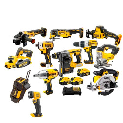 Kit Combo 11 Maquinas 18V + Mala Com Rodas DWST1-79210 Dewalt DCD996NPRO28