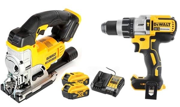 Kit Berbequim DCD996 + Serra Tico-Tico DCS334 Dewalt DCD996NPRO6