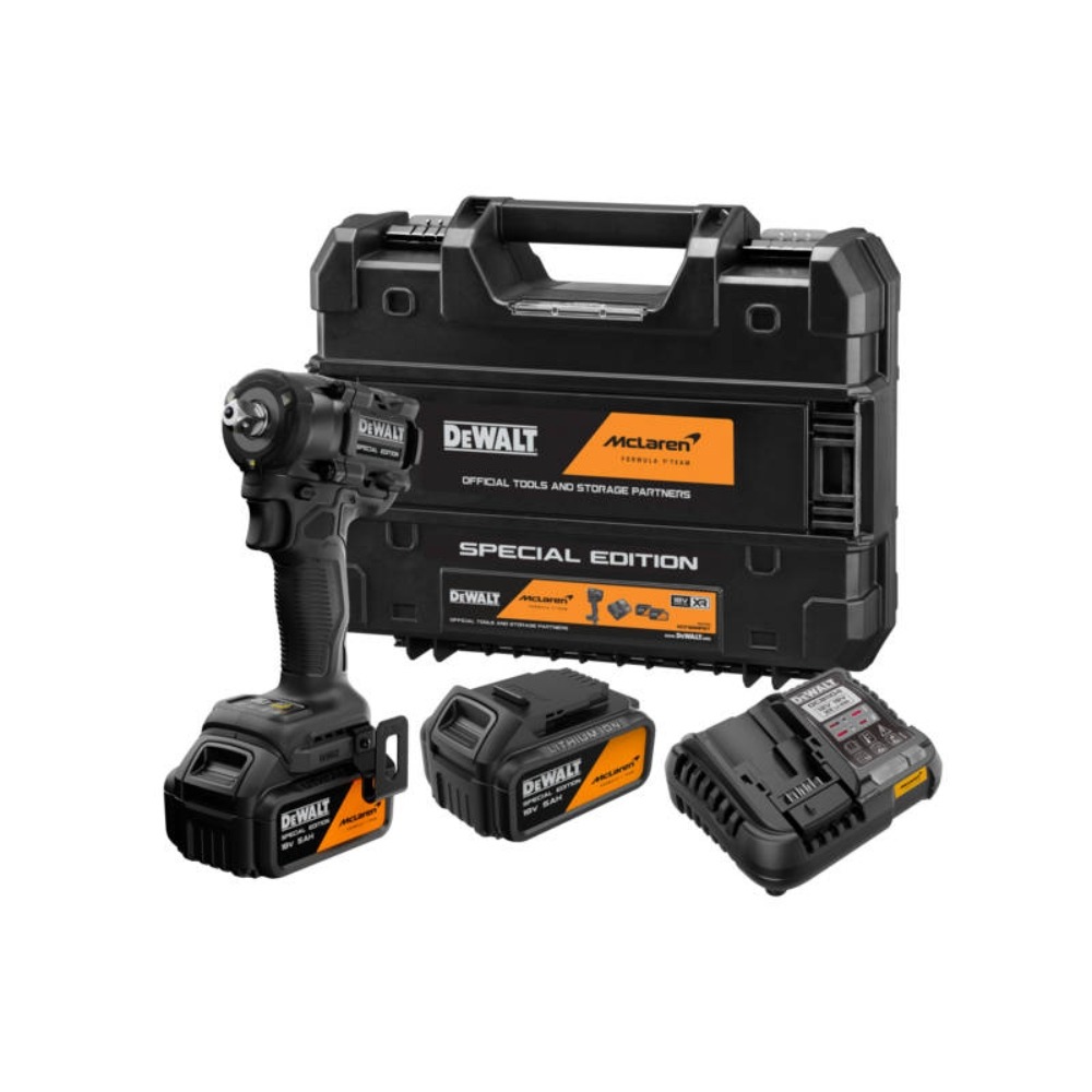 Chave Impacto McLaren sem escovas XR 18V 1/2" 406Nm Dewalt DCF92MP2T-QW
