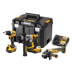 Kit Combo 18V DCD800 + DCG405 + DCH172 Dewalt DCK355P2T-QW