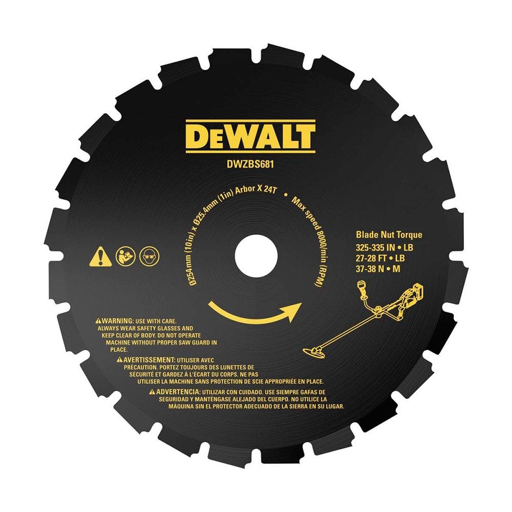 Lâmina Roçadora Florestal 24 Dentes DeWalt DT20696-QZ