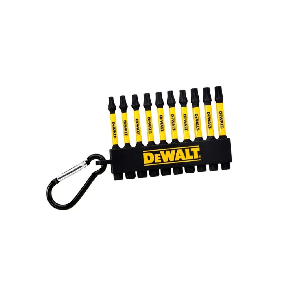 Jogo de Pontas FLEXTORQ Torx 57mm 10Pcs Dewalt DT7275-QZ
