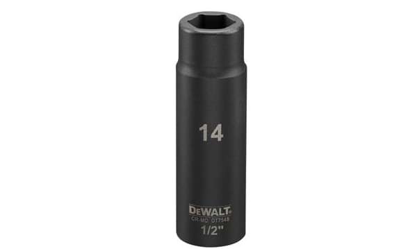 Chave De Caixa De Impacto longa 1/2” 12-24mm Dewalt DT754-QZ