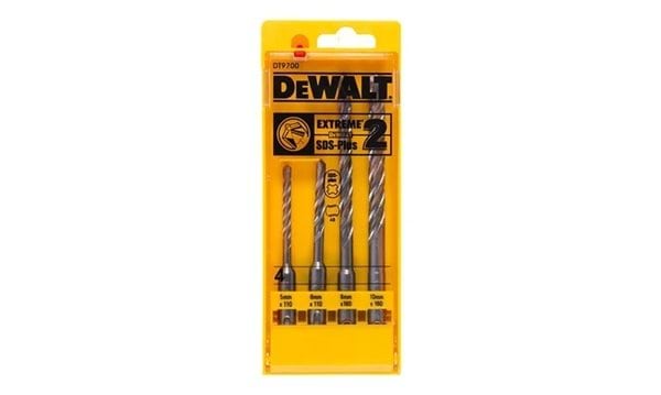 Jogo de 4 Brocas SDS Plus Extreme 5 – 10 mm Dewalt DT9700-QZ