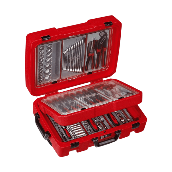 Teng Tools Kit de Mala de Transporte Estilo Voo, 100 peças - SC04 