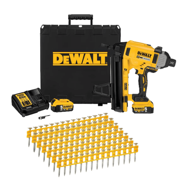 DeWalt Kit XR = DCN890P2 Pregadora de Betão + 5.025 Pregos