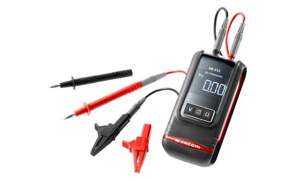 Multímetro Para Automóvel 12 E 24 Volts Facom DX.V12