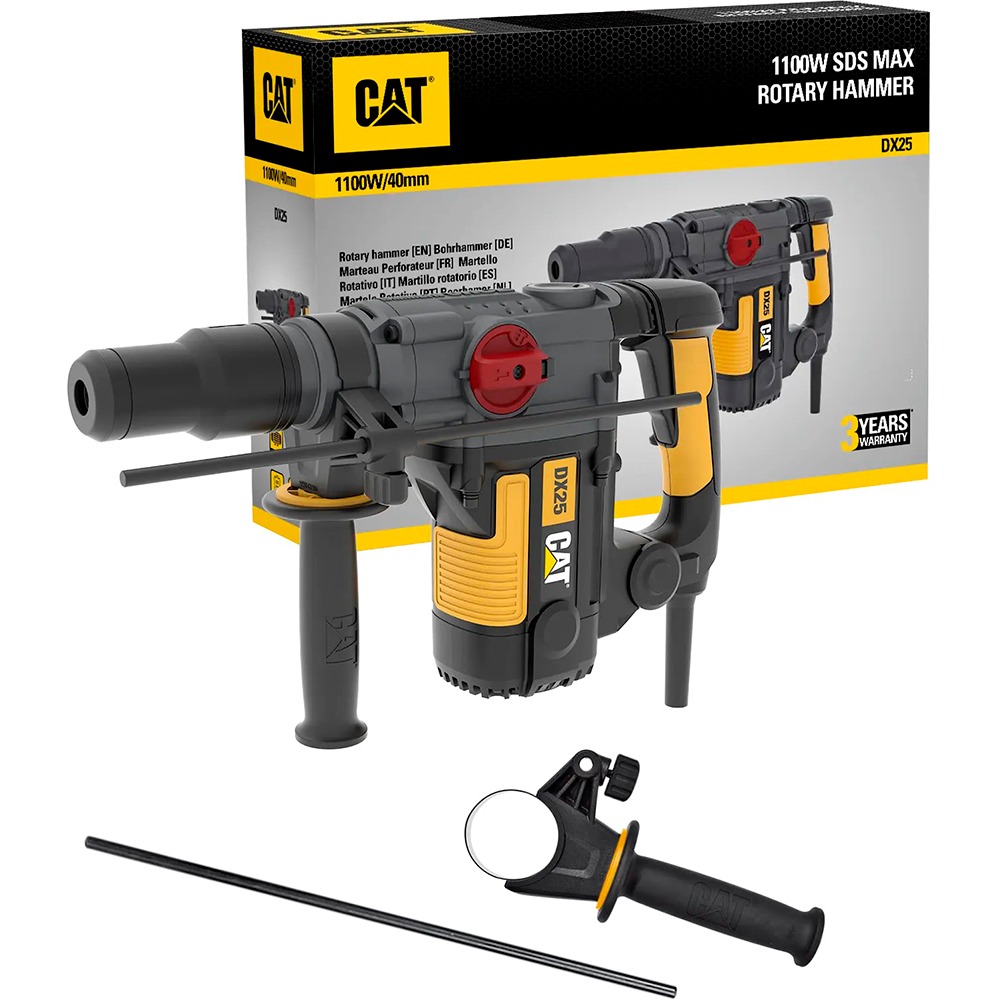 Martelo Perfurador SDS-Max 40mm 1100W Cat DX25 