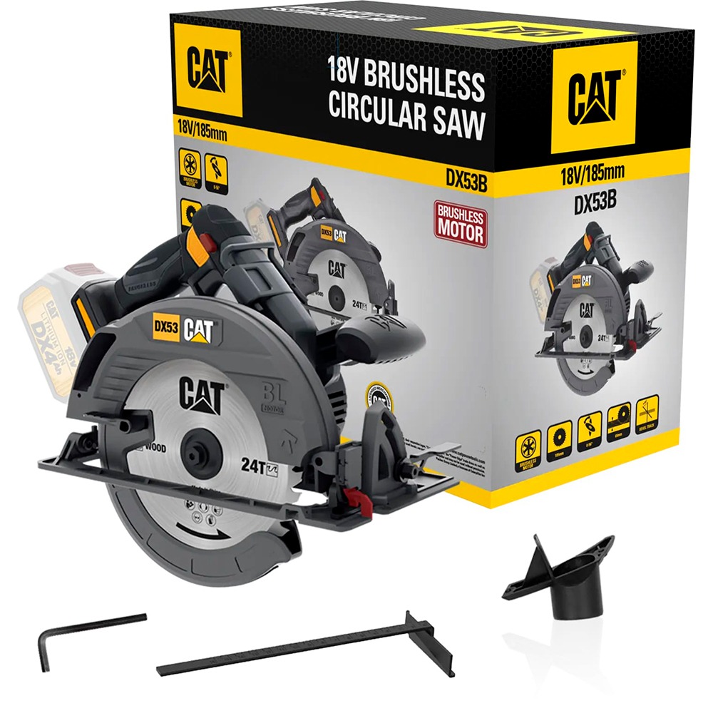 Serra Circular 18V 185mm Cat DX53B  