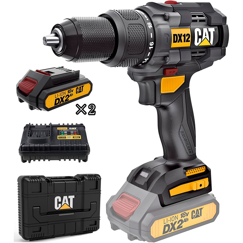Chave de Impacto Sem Fios Brushless 18V CAT DX7030