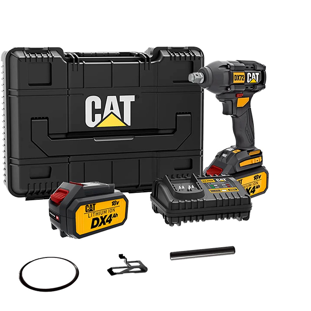 Chave de Impacto 18V 350N.m Cat DX72  