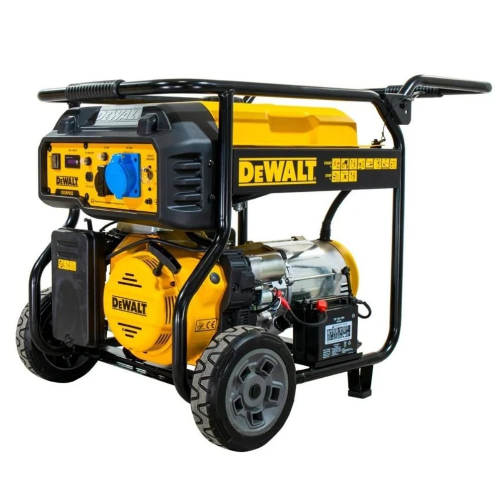 Gerador a Gasolina 456cc 8,5Kw A. Eléctrico com rodas AVR DeWALT DXGNP85E