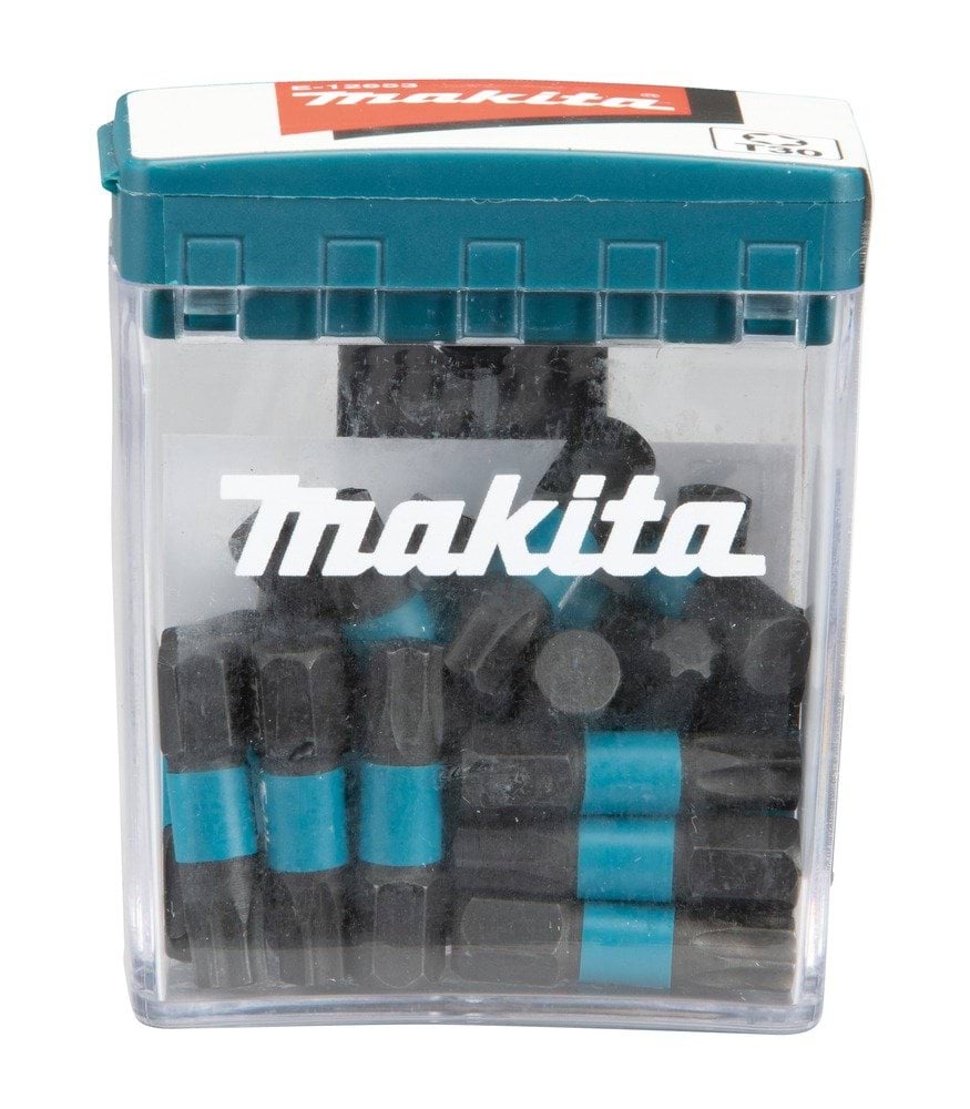 Pontas IMPACT BLACK T30-25mm (25pcs) E-12653