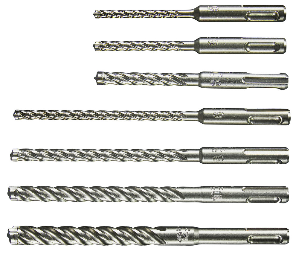 Broca Set, T.C.T, para SDS-PLUS, Nemesis 2, 7 peças Makita E-14928