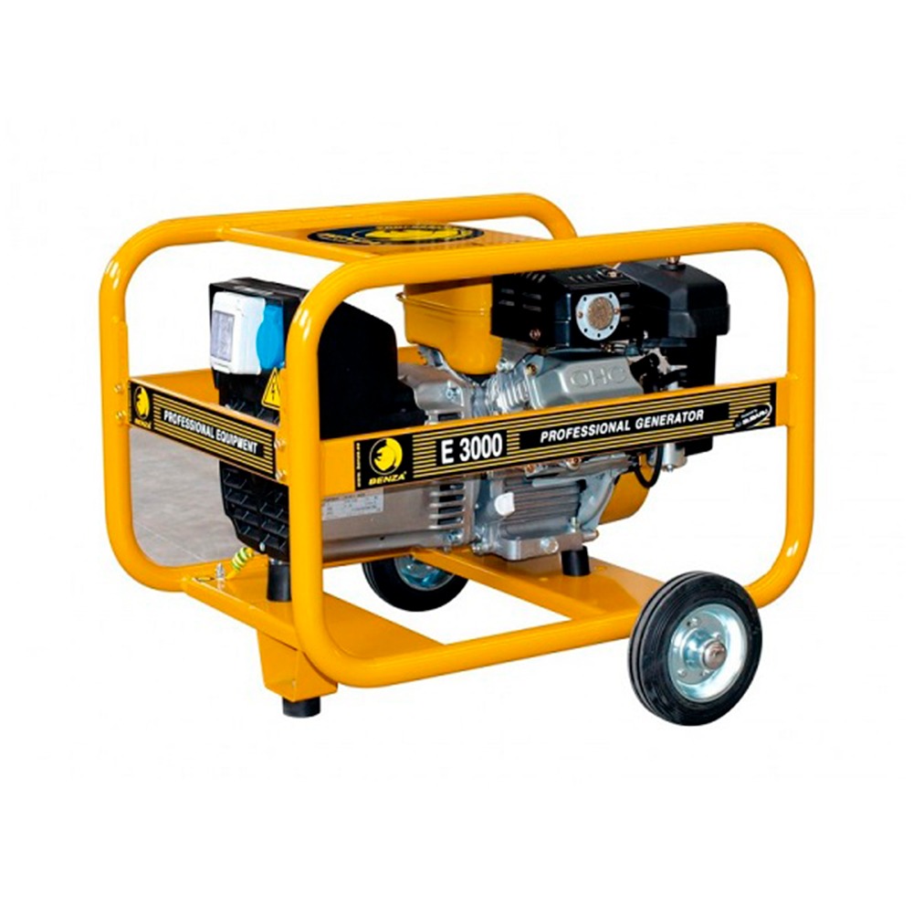 Gerador Arranque Manual 6HP 3KVA Benza E3000