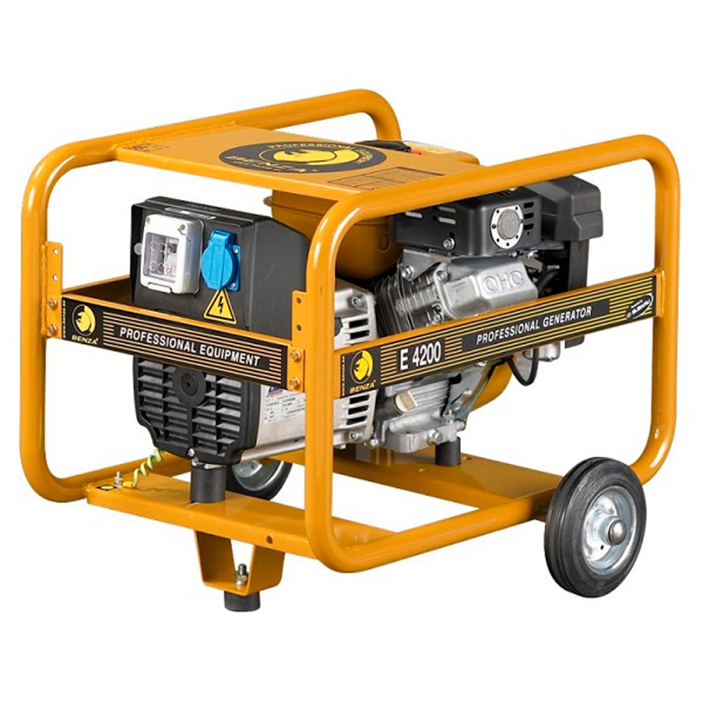 Gerador Arranque Manual 7HP 4,2KVA Benza E4200