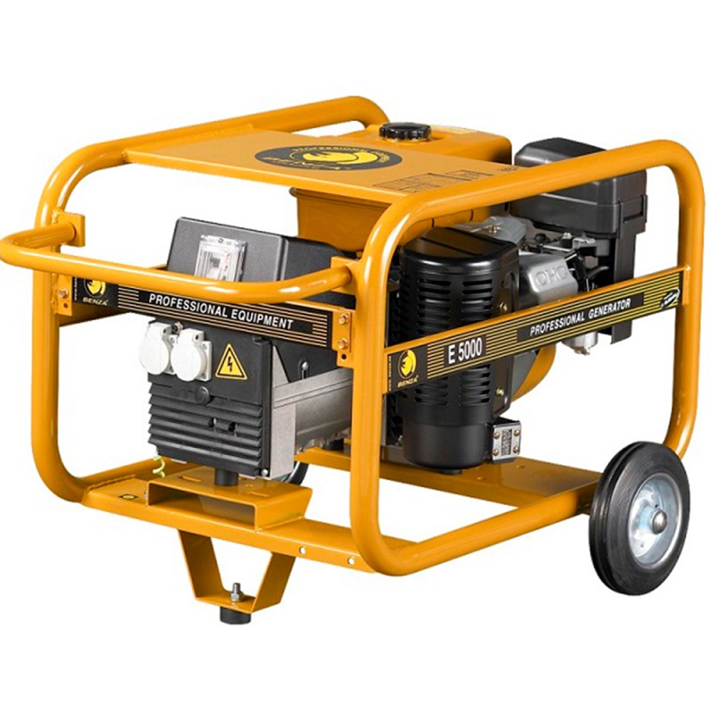 Gerador Arranque Manual 9HP 5KVA Benza E5000