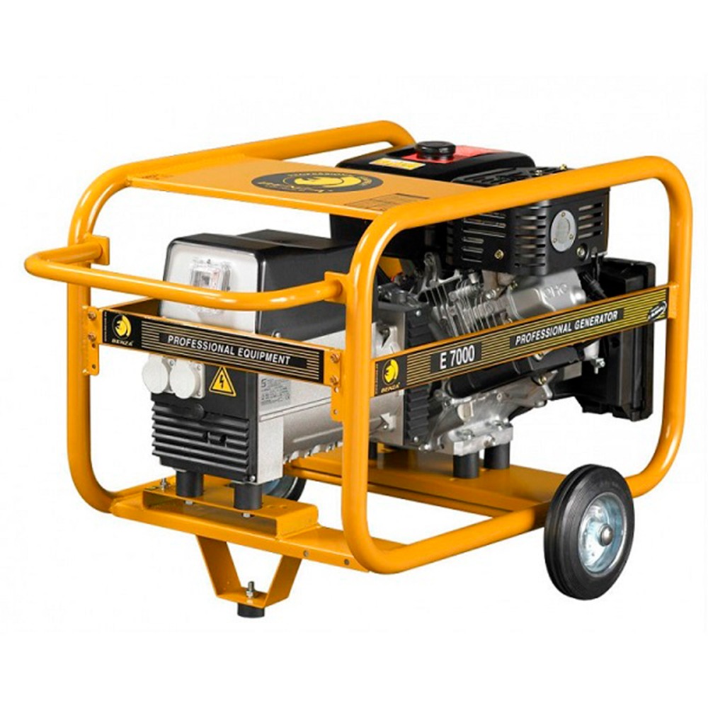 Gerador Arranque Manual 14 HP 7 KVA Benza E7000