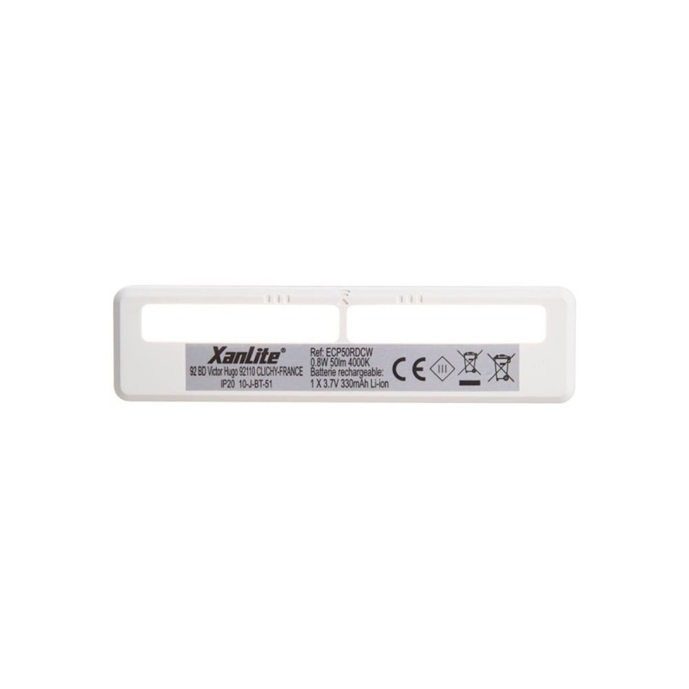 Luz LED 50Lm para Placard e Gavetas Xanlite ECP50RDCW 