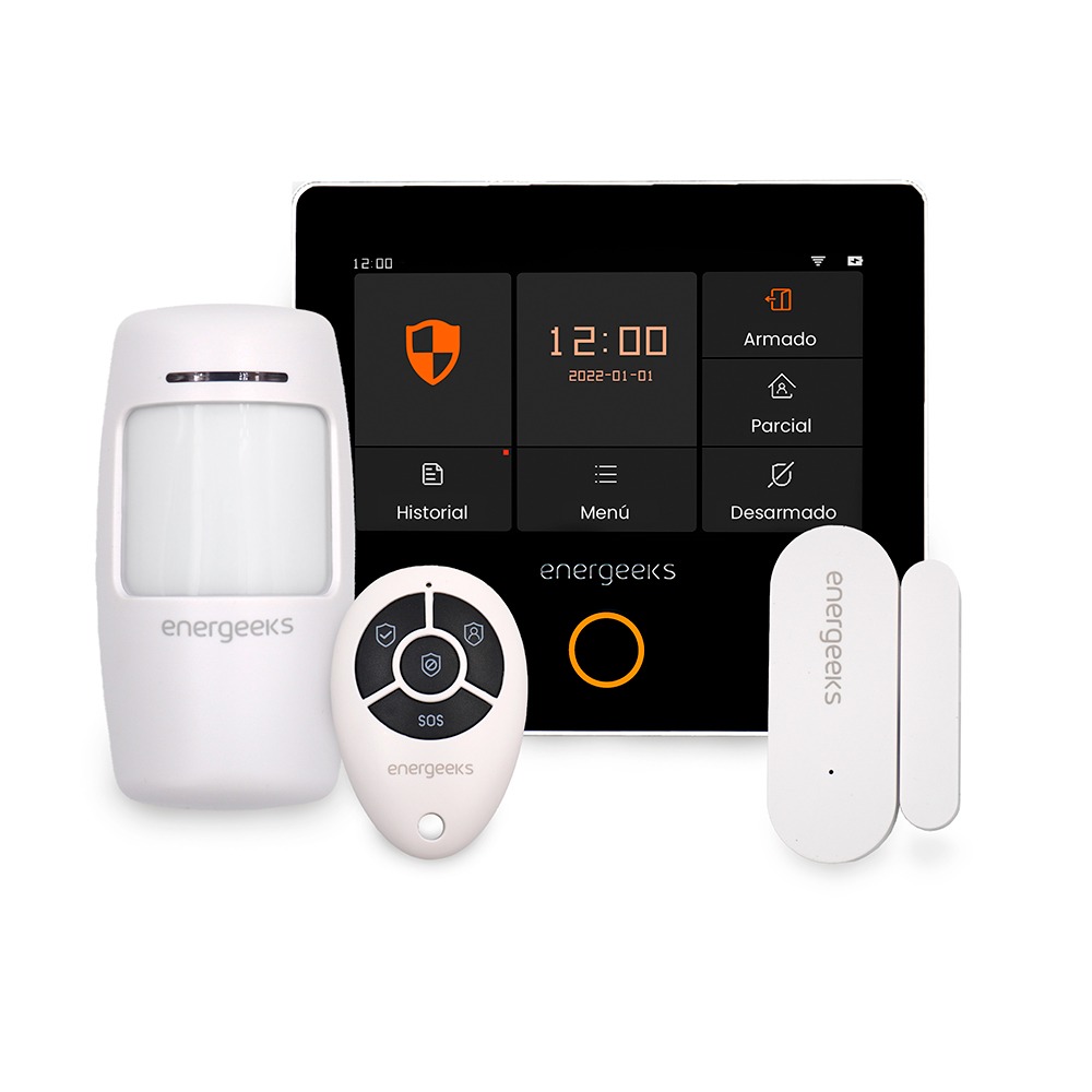 Kit Sistema de Alarme Residencial Wi-Fi Energeeks EG-AWG003 