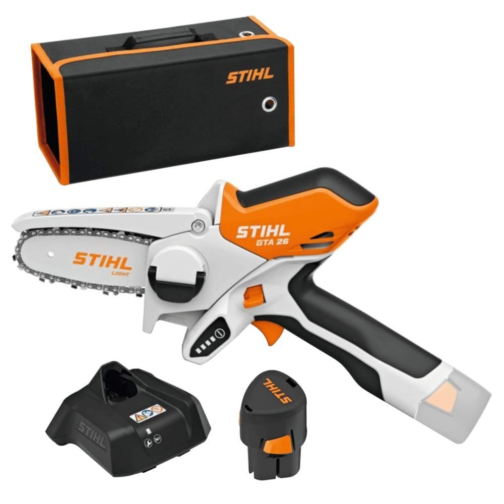 Eletrosserra Podadora GTA 26 10CM + Bateria e Carrega. Stihl GA010116918