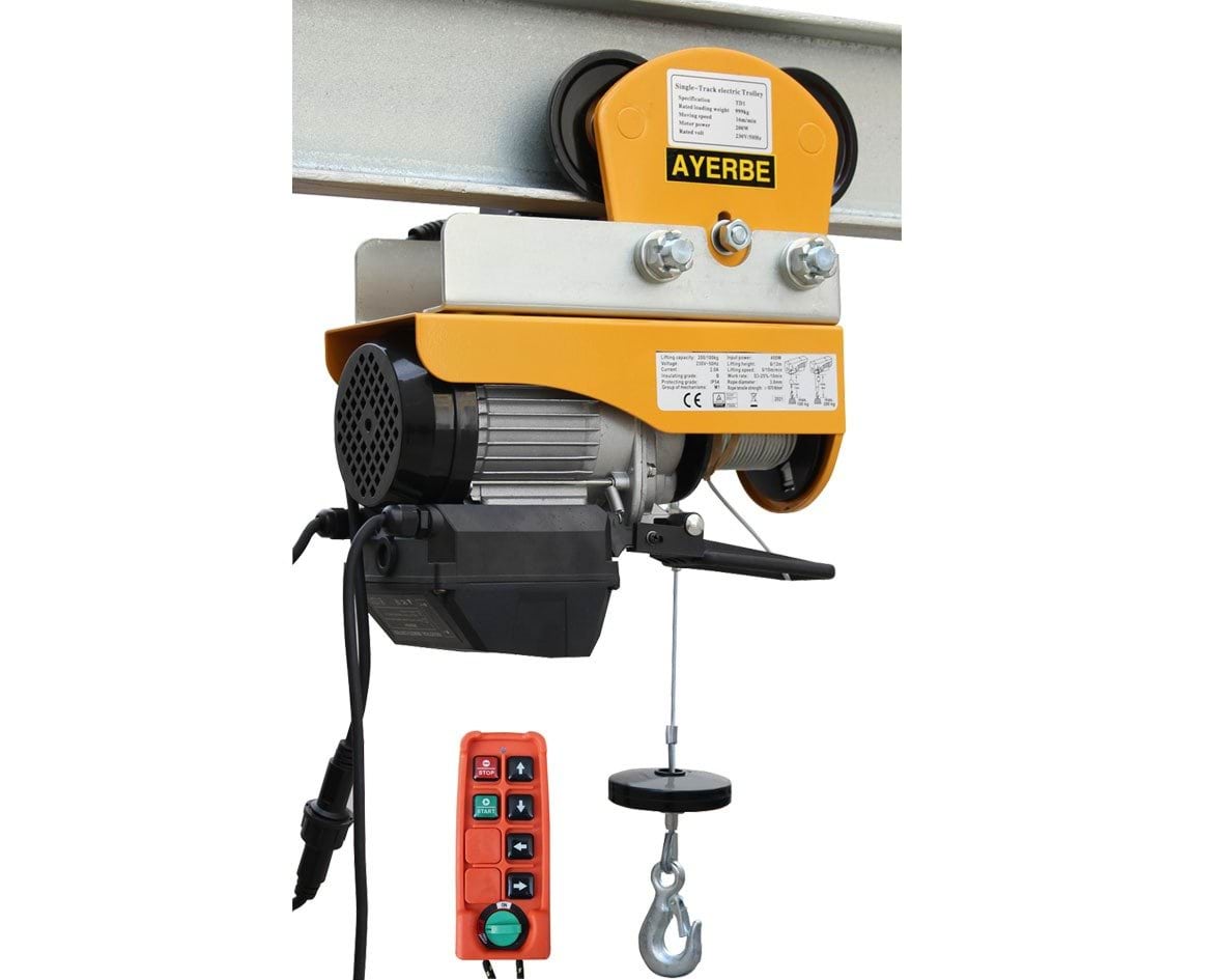 Guincho Elétrico AY-400/800 com Comando sem fios Ayerbe 588130