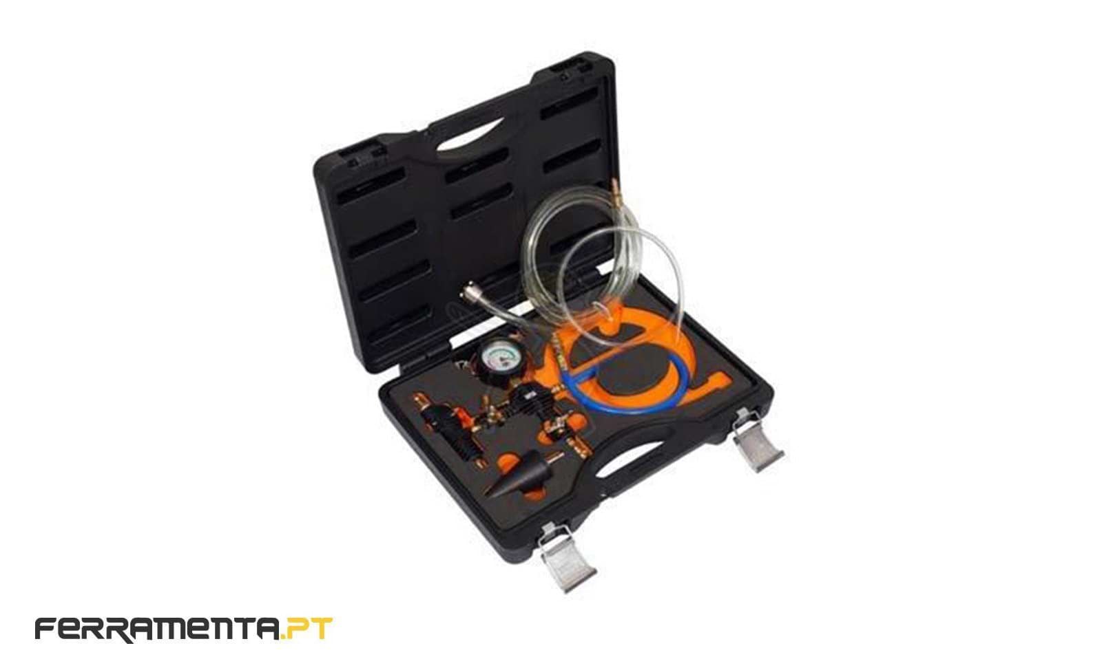 Encher o sistema de refrigeração, aspiração Bahco BE410