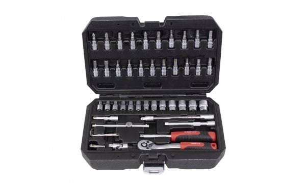 Jogo de Chaves de Caixa 1/4" 46Pcs Kroftools 2046