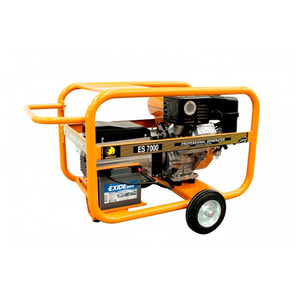Gerador Arranque Elétrico 14 HP 7 KVA Benza ES7000