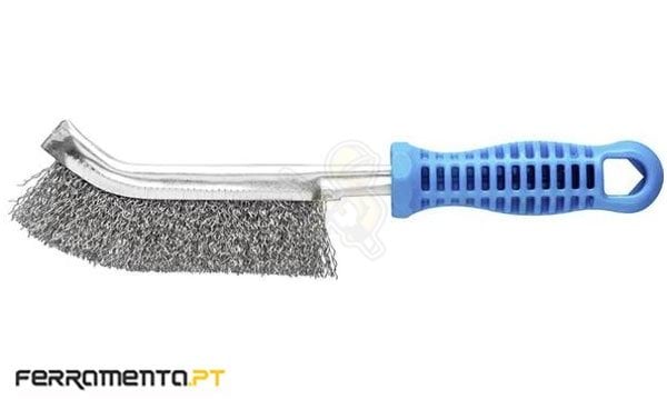 Escova Manual em Inox Curva Pferd 4007220153734