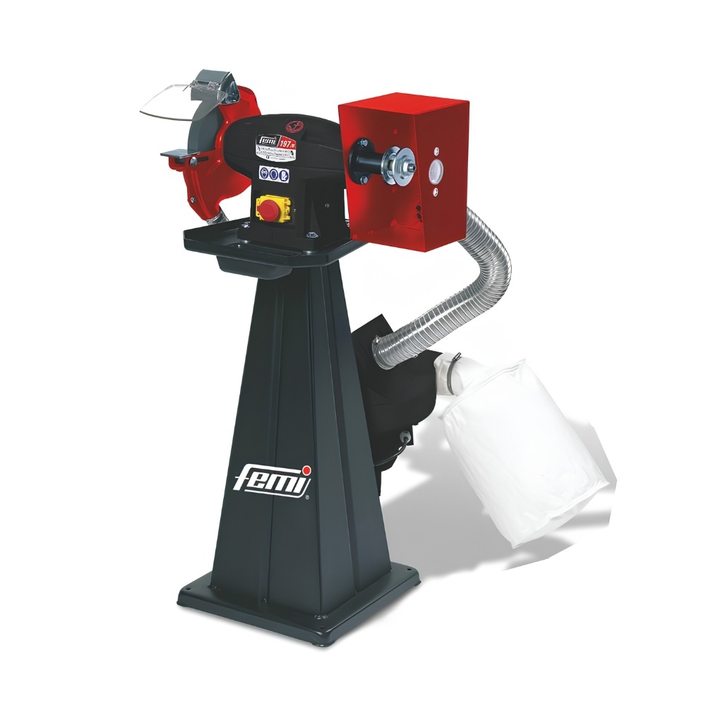 Esmerilhadeira combinada de bancada 450W FEMI 196M