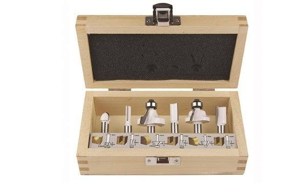 Estojo de 6 Fresas Diversas Ø8mm Makita D-53540