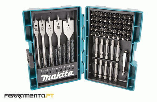 Estojo de Brocas e Pontas 71un Makita B-50295