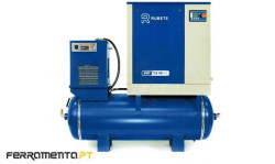 Compressor Parafuso 10HP 290Lt Reserv. + Secador Rubete EVO2-7.5-10R3S