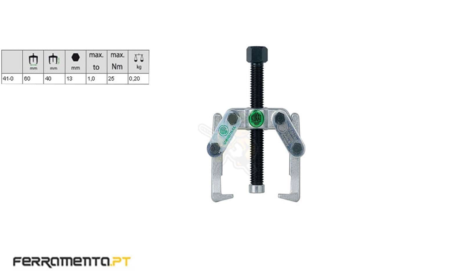 Extractor 2 Garras Giratórias Kukko 41-0