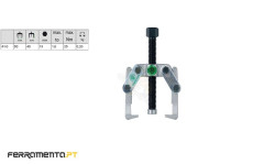 Extractor 2 Garras Giratórias Kukko 41-0