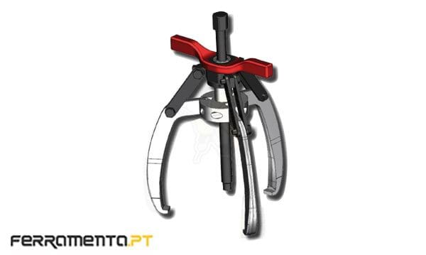 Extrator 3 Garras 186 mm Forza 7504T