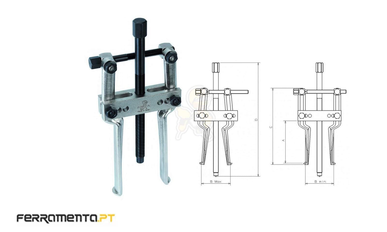 Extrator Interior 160mm Forza 1507A