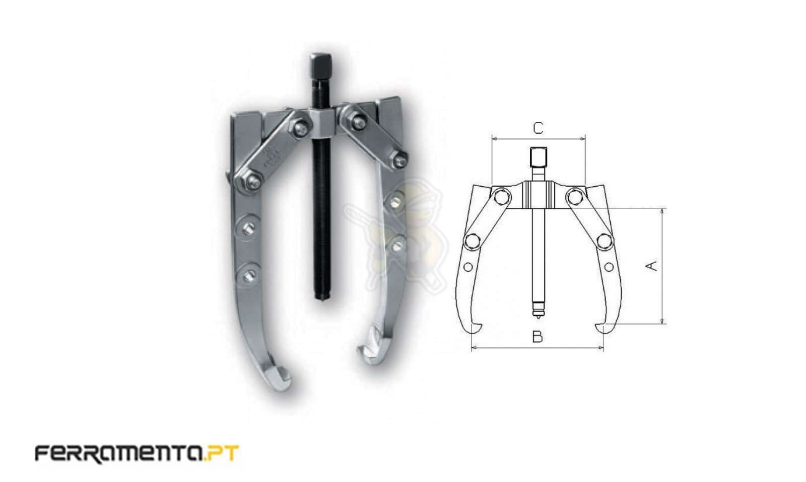 Extrator Mecânico 110mm Forza 1301L